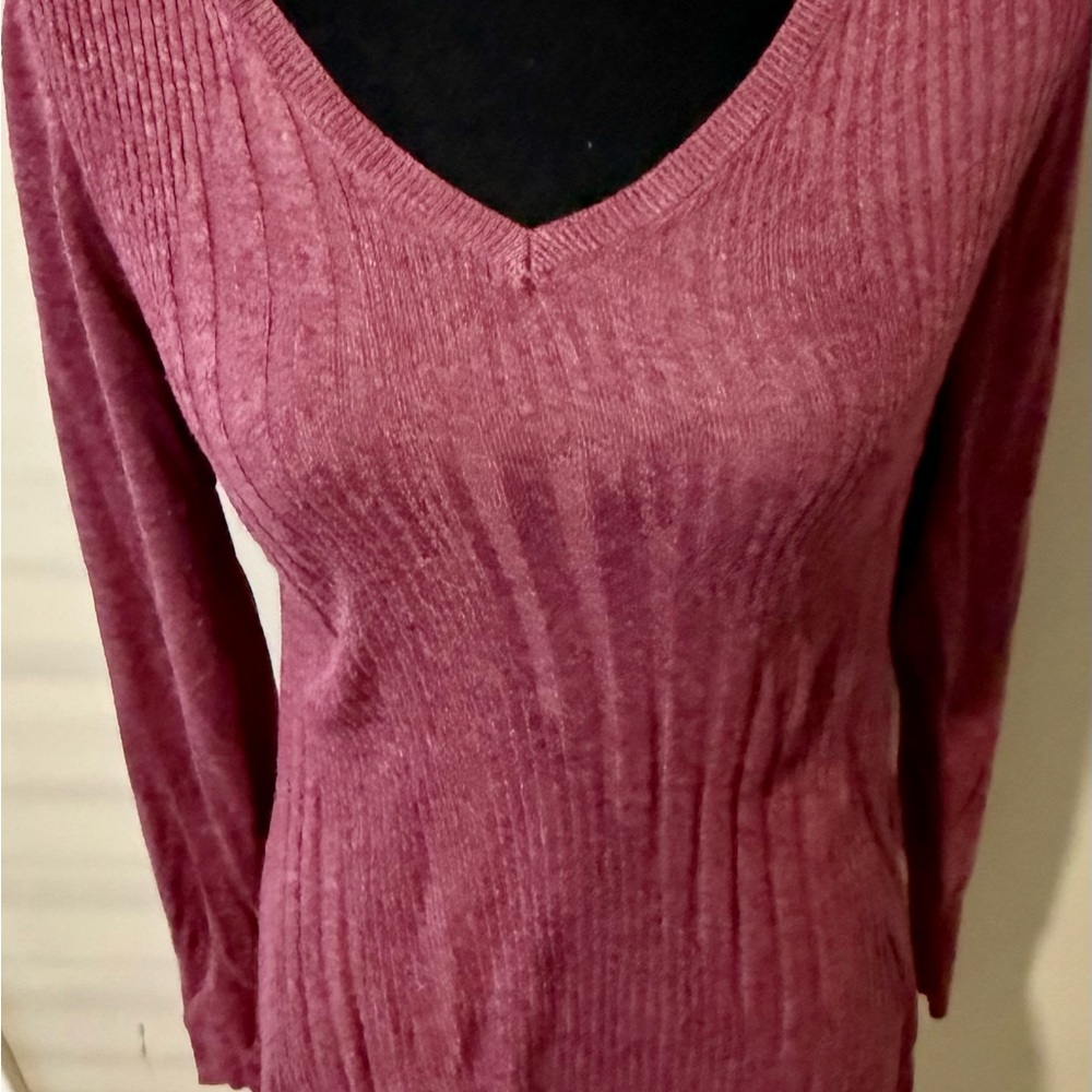 Apt. 9 Burgundy Knit Top